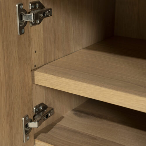 TV meubel Jake Eikenhout 264 cm - naturel - Afbeelding 9