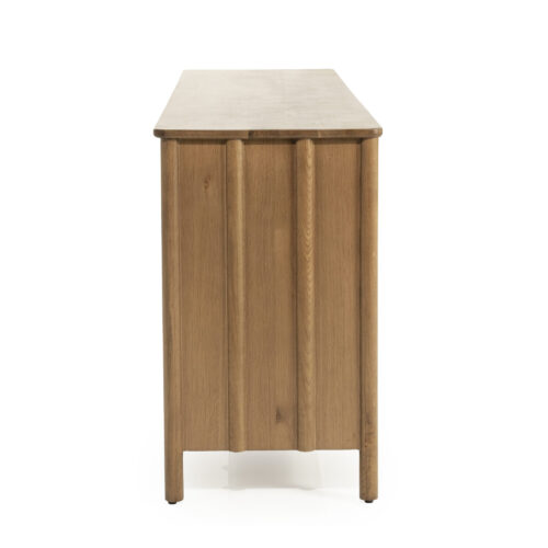 Dressoir Jake Eikenhout 183cm - Bruin - Afbeelding 4