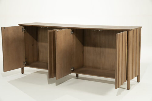 Dressoir Jake Eikenhout 183cm - Bruin - Afbeelding 6