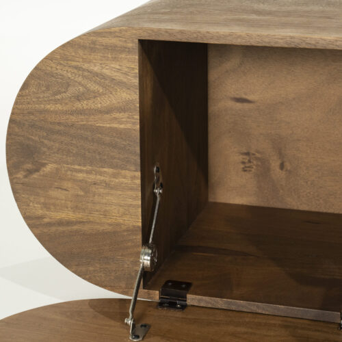 TV-meubel King Mangohout 160 cm - Afbeelding 9