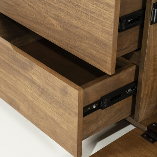 TV-meubel King Mangohout 160 cm - Afbeelding 11