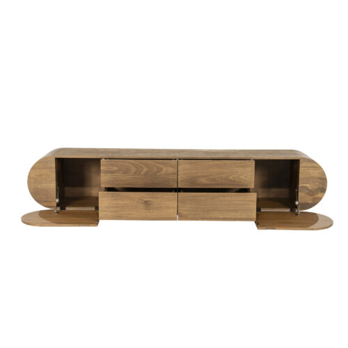 TV-meubel King Mangohout 210 cm - Afbeelding 7