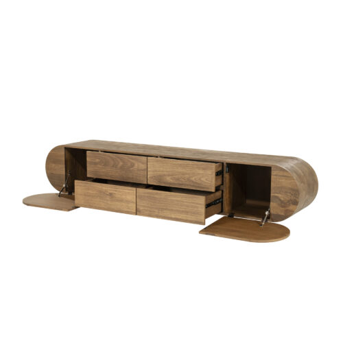 TV-meubel King Mangohout 210 cm - Afbeelding 8