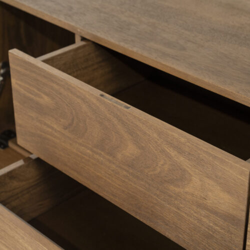 TV-meubel King Mangohout 210 cm - Afbeelding 10