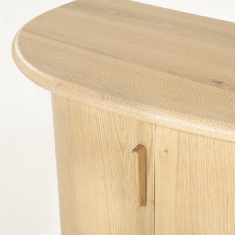 Dressoir Josh Eikenhout 180cm - Naturel - Afbeelding 5