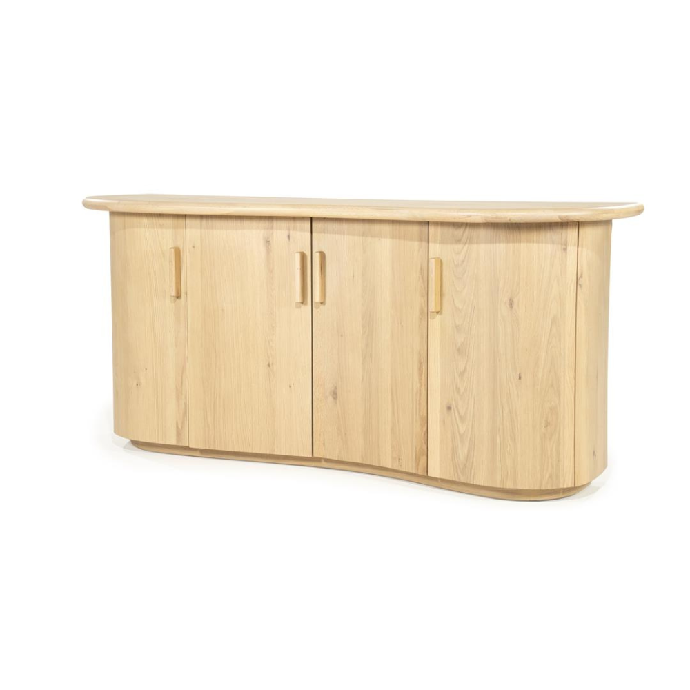 Dressoir Josh Eikenhout 180cm - Naturel - Afbeelding 2
