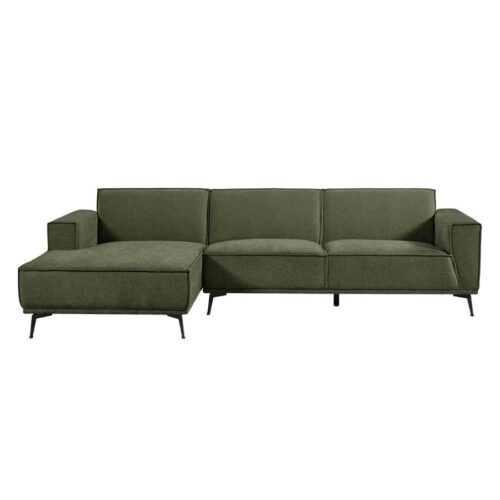 2,5-zits Loungebank Leeds - Groen (Lounge Links)