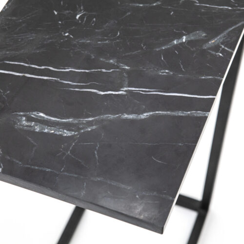 Laptoptafel Edge Marmer - zwart - Afbeelding 9