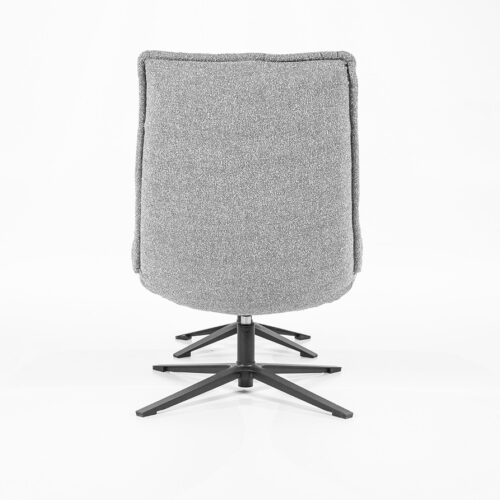 Fauteuil Marcus met voetenbank Licht grijs - Afbeelding 17