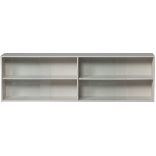 Opzetkast Klink t.b.v. TV-meubel Klink, Grenen, 200cm, kleur Mist - Afbeelding 5