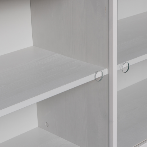 Wandkast Combi-Klink Grenen, 200cm, kleur Mist - Afbeelding 3