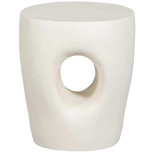 Organische Bijzettafel Mica 40cm - Naturel - Afbeelding 4