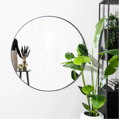 Ronde Spiegel Immense 120cm Zwart - Afbeelding 8