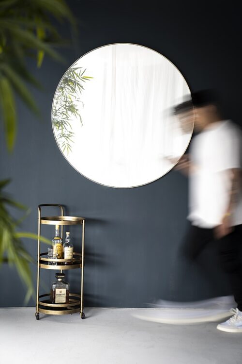 Ronde Spiegel Immense 120cm Goud - Afbeelding 5