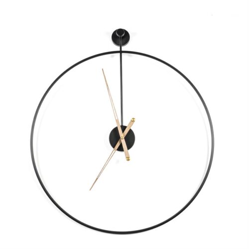 Wandklok Sundial 70 cm - Zwart - Afbeelding 7
