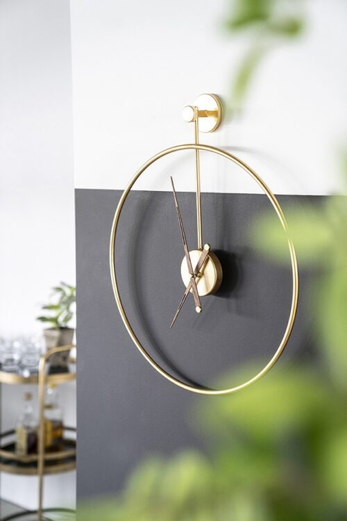 Wandklok Sundial 70 cm - Goud - Afbeelding 8