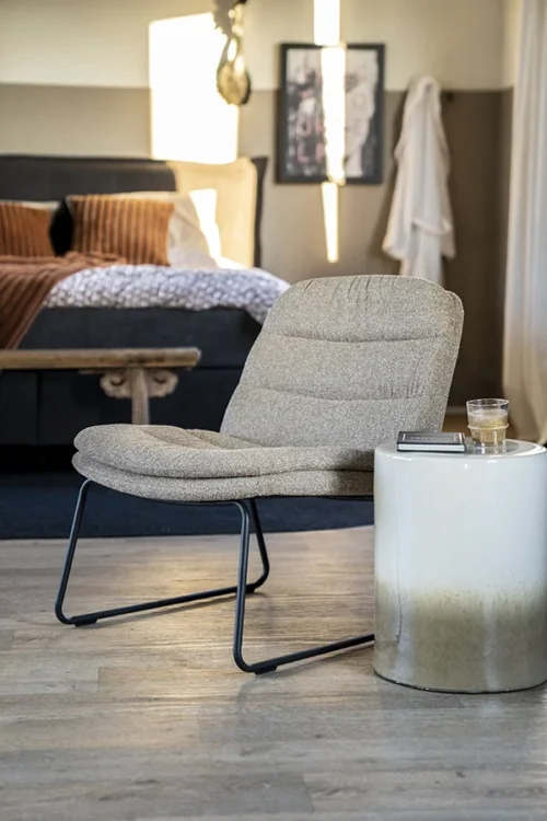 Ronde Bijzettafel Dainty Creme - Afbeelding 10