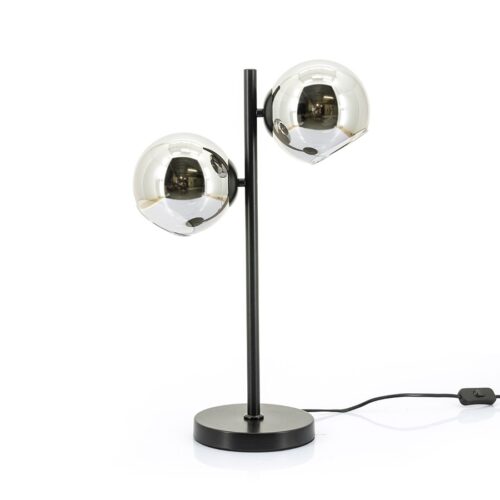 Tafellamp Stellar 2 lampen - Zwart - Afbeelding 5