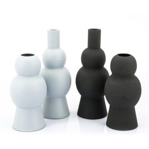 Kaarsenhouder Bold - Zwart - Afbeelding 8