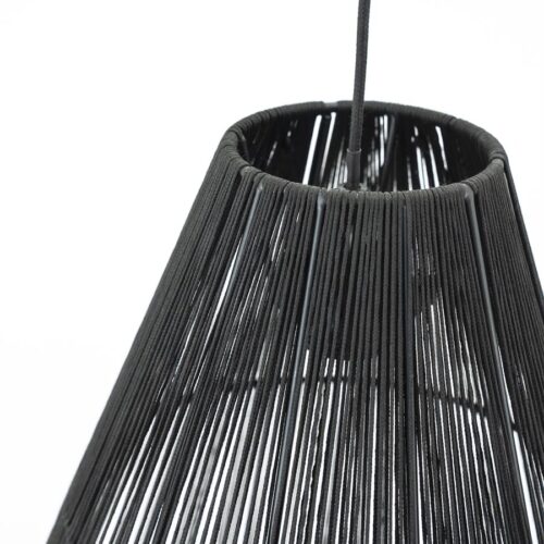Hanglamp Aya 1 Ø34 - Zwart - Afbeelding 6