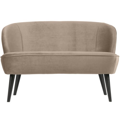 Bankje Sara Velvet - Khaki - Afbeelding 2