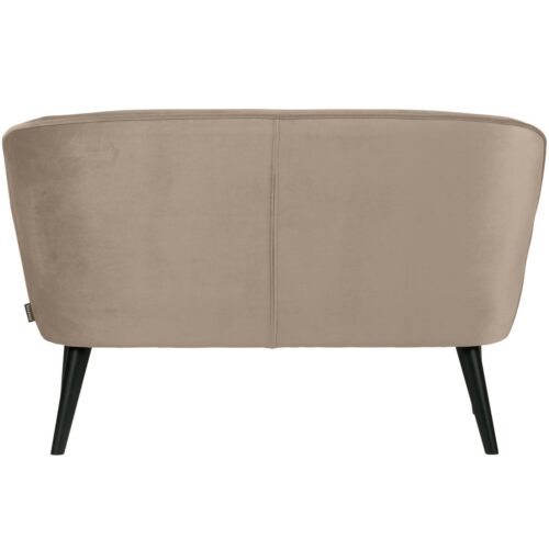 Bankje Sara Velvet - Khaki - Afbeelding 3