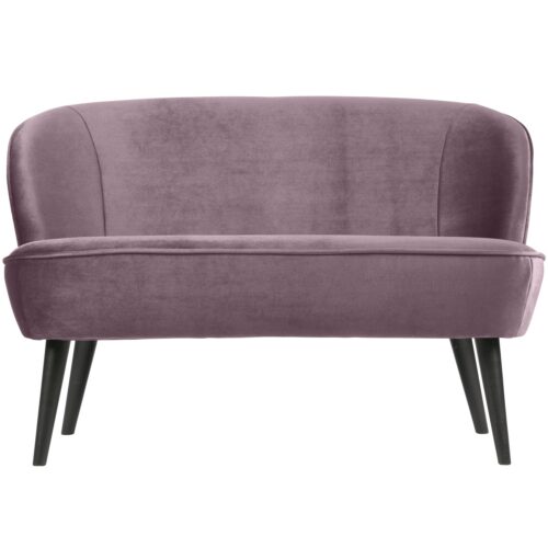 Bankje Sara Velvet - Lila - Afbeelding 2