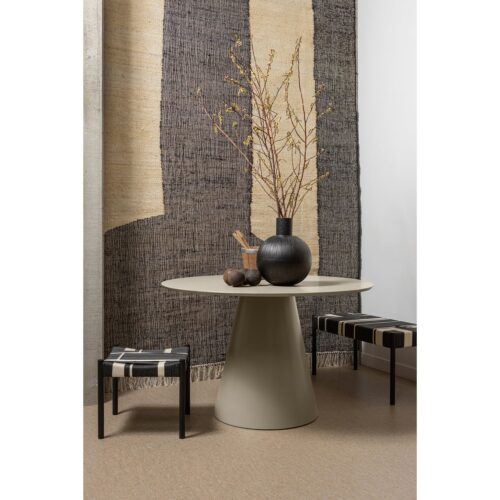 Ronde Eettafel Jorre 120cm - antique beige - Afbeelding 2