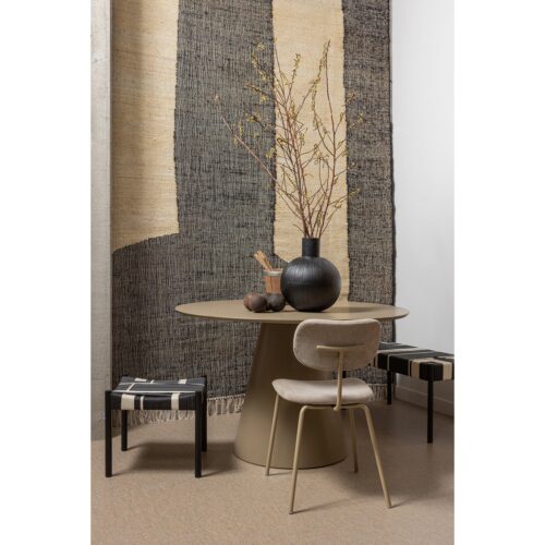 Ronde Eettafel Jorre 120cm - military bruin - Afbeelding 2