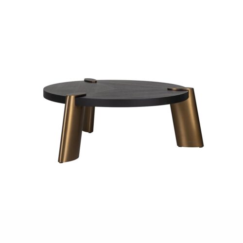 Salontafel Brody Ø117 cm - Zwart