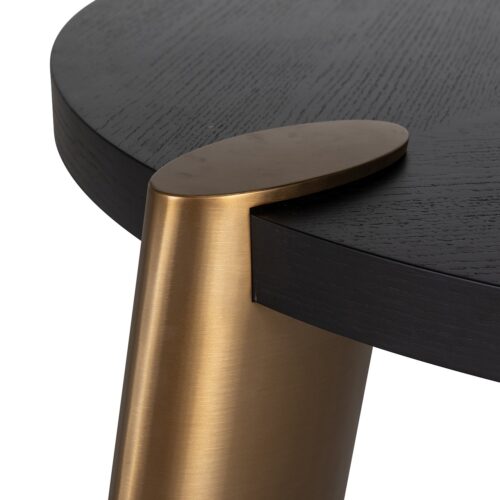 Ronde Salontafel Brody  Set van 2 stuks - Zwart - Afbeelding 3