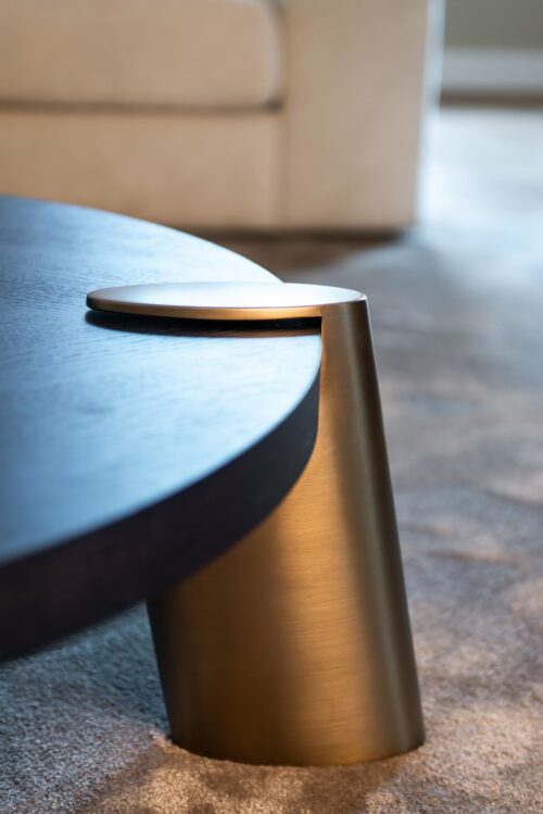 Ronde Salontafel Brody  Set van 2 stuks - Zwart - Afbeelding 6