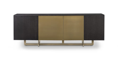 Dressoir Dax 4-deuren (Charcoal) - Afbeelding 3