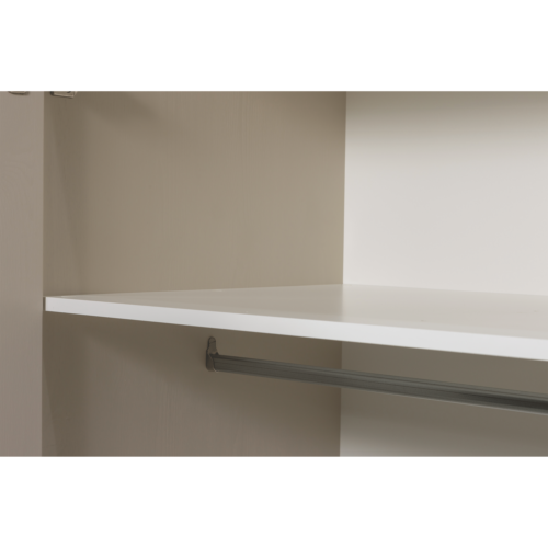 Kledingkast Connect 195 x 94cm, 2 deuren en lade, kleur Dust - Afbeelding 7