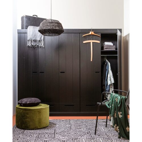 Hanglamp Kace - Jute zwart - Afbeelding 2