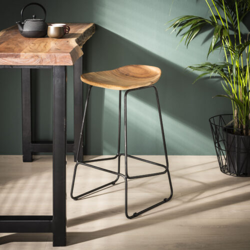 Barkruk Ergo Acaciahout (zithoogte 73 cm) - Afbeelding 13