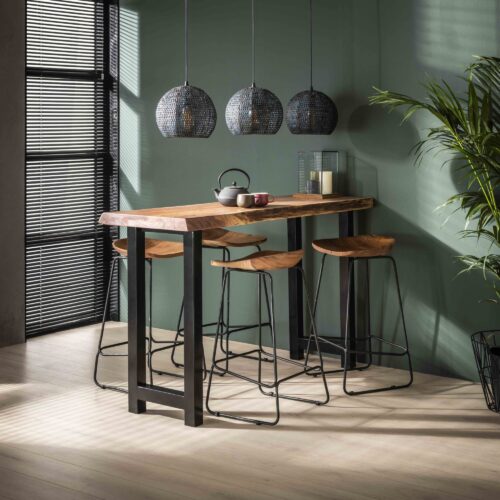 Barkruk Ergo Acaciahout (zithoogte 73 cm) - Afbeelding 8