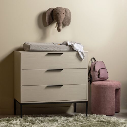 Ladekast/Commode Adam - Zwart - Afbeelding 2