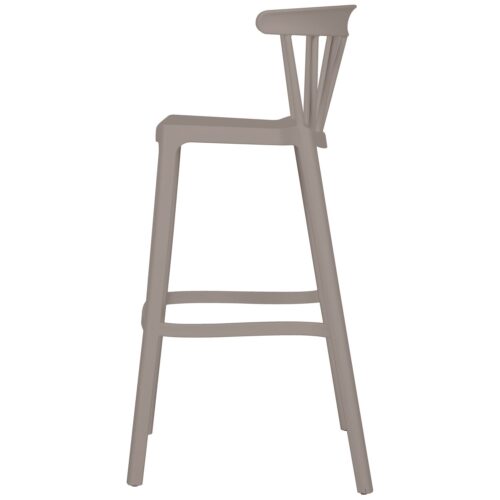 Barstoel Bliss - Taupe (zithoogte 76cm) - Afbeelding 5