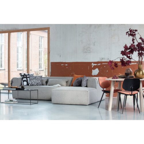 Uitschuifbare Ronde Eettafel Lange Jan 120 x 120-200cm, kleur Eiken - Afbeelding 3