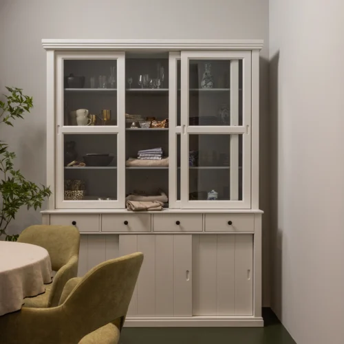 Vitrinekast Lagos - Wit - Afbeelding 6
