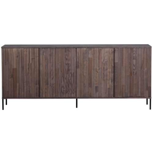 Dressoir New Gravure 200cm - Espresso - Afbeelding 4