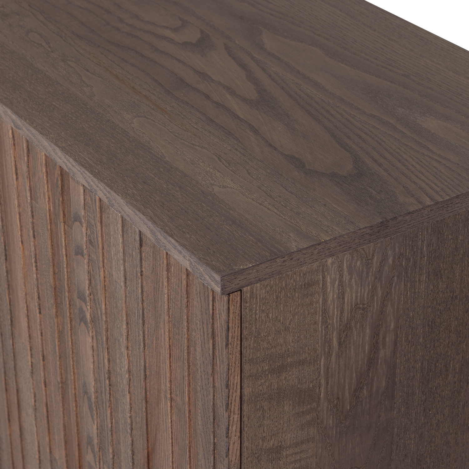 Dressoir New Gravure 200cm - Espresso - Afbeelding 6