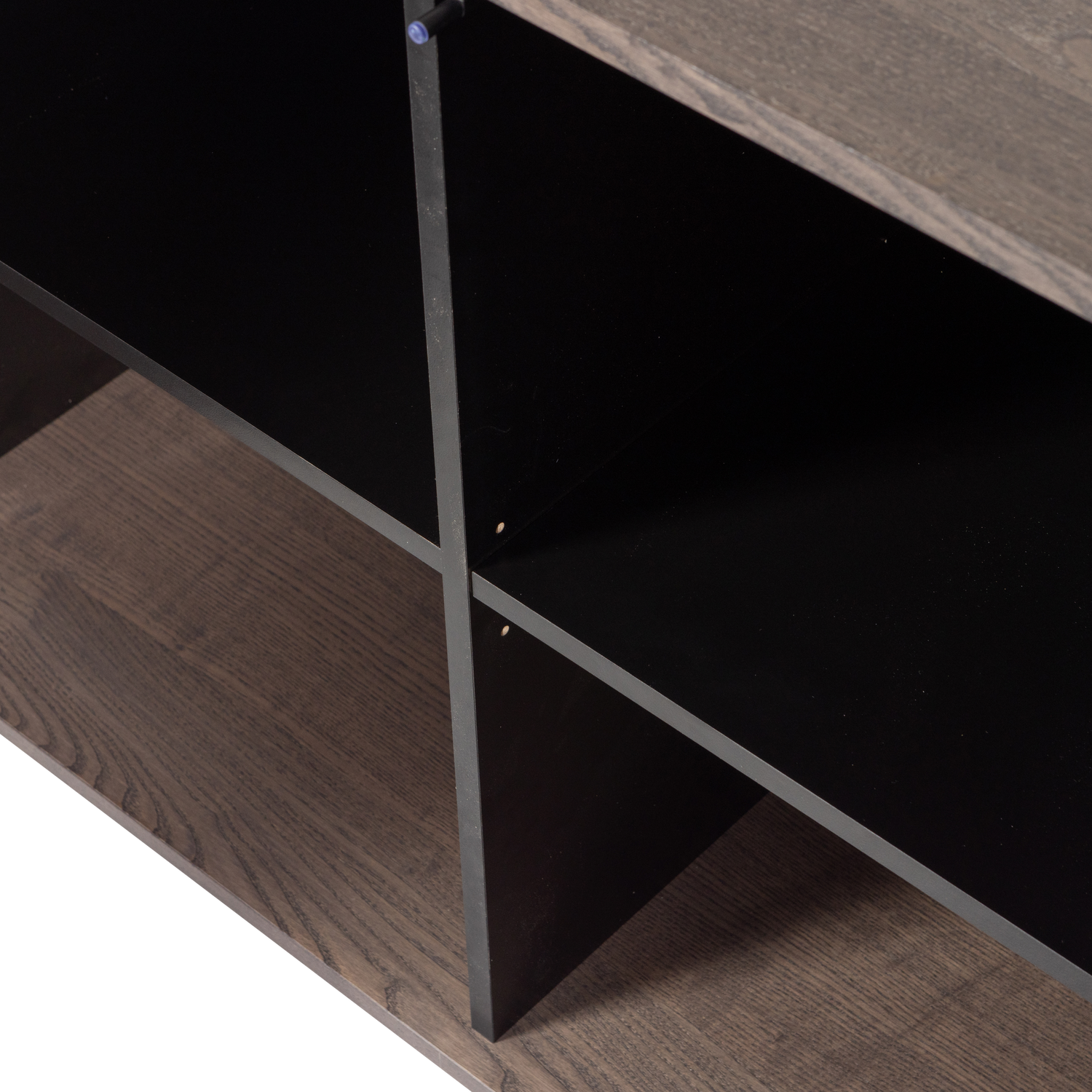 Dressoir New Gravure 200cm - Espresso - Afbeelding 7