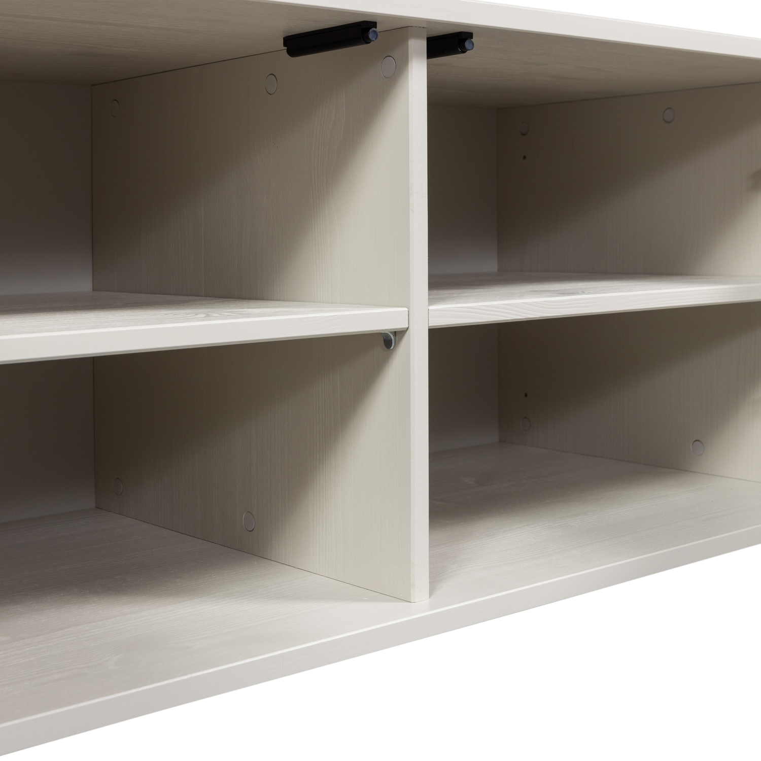 TV-meubel New Gravure Grenenhout 100cm - Dust - Afbeelding 8