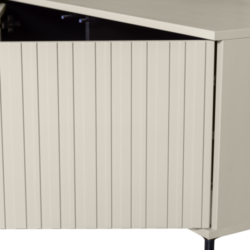 TV-meubel New Gravure Grenenhout 150cm - Dust - Afbeelding 5