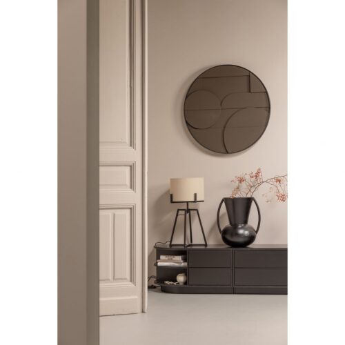 TV-meubel Finca Links Mat zwart 78cm - Afbeelding 2