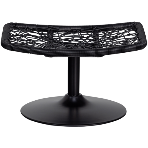 Tuinhocker Vive Outdoor Rattan Zand / Zwart - Afbeelding 4