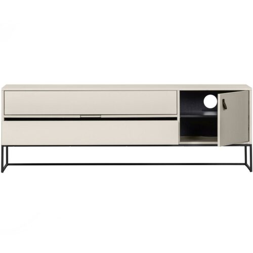 TV-meubel Silas Grenen 180cm - Dust - Afbeelding 5