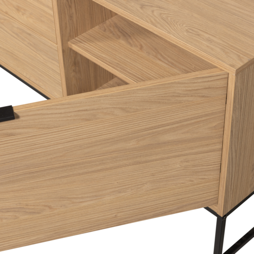 TV -meubel Silas Eiken 180cm - Naturel - Afbeelding 7